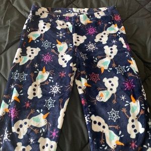 Olaf fleece pants